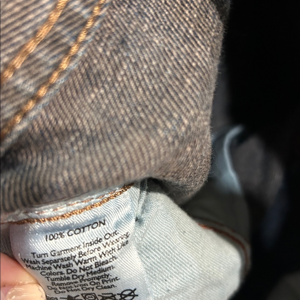 EDDIE BAUER MENS BOOT CUP BLUE JEANS Sz 30/32 - Picture 6 of 10